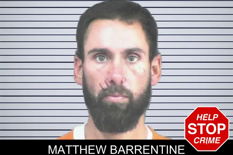 Matthew Barrentine mugshot