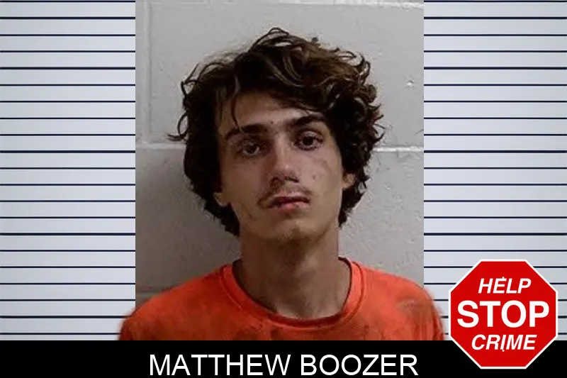 Matthew Boozer mugshot