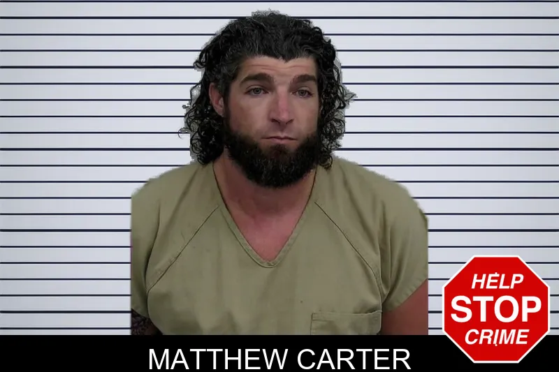 Matthew Carter mugshot – Jeff Davis County , Georgia Matthew Carter mugshot