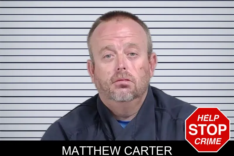 Matthew Carter mugshot