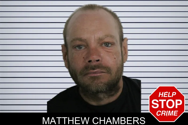 Matthew Chambers mugshot