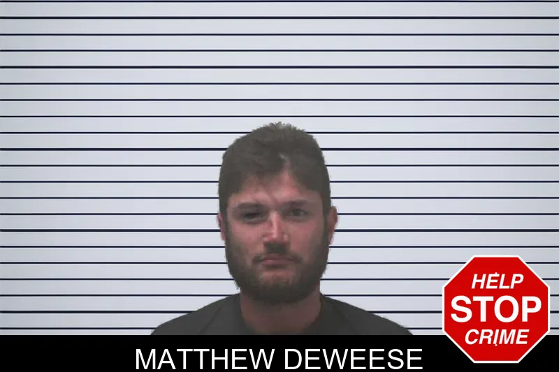 Matthew Deweese mugshot