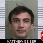 Matthew Geiser mugshot – Wayne County , Georgia Matthew Geiser mugshot