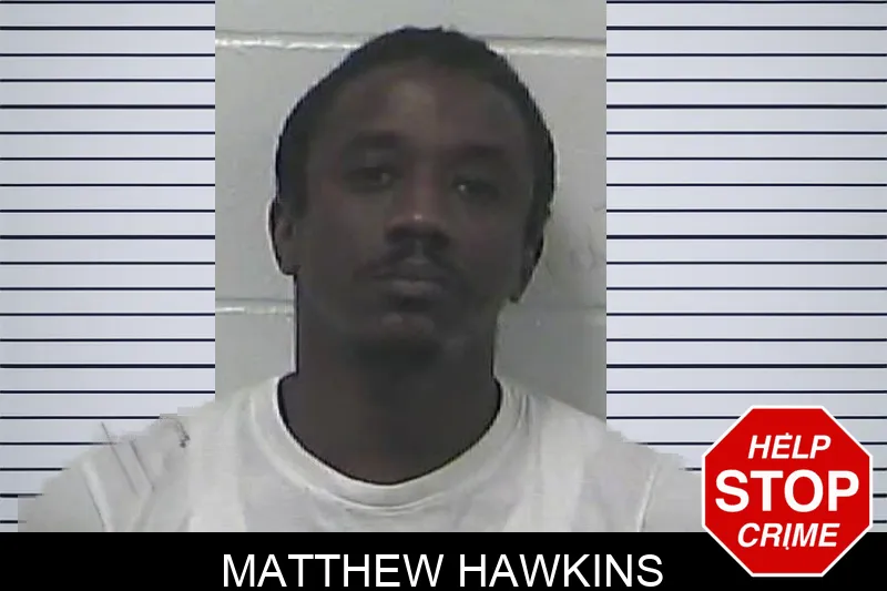 Matthew Hawkins mugshot