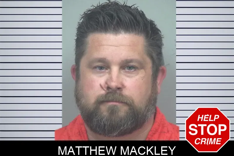 Matthew Mackley mugshot