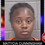 Matycia Cunningham mugshot – Columbia County , Georgia Matycia Cunningham mugshot