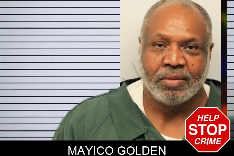 Mayico Golden mugshot