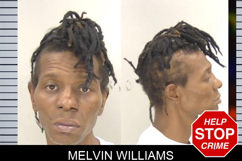 Melvin Williams mugshot