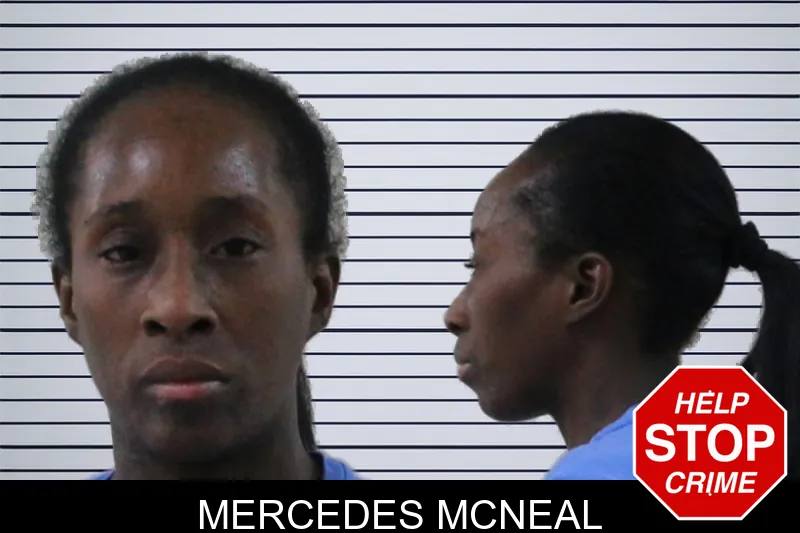 Mercedes McNeal mugshot