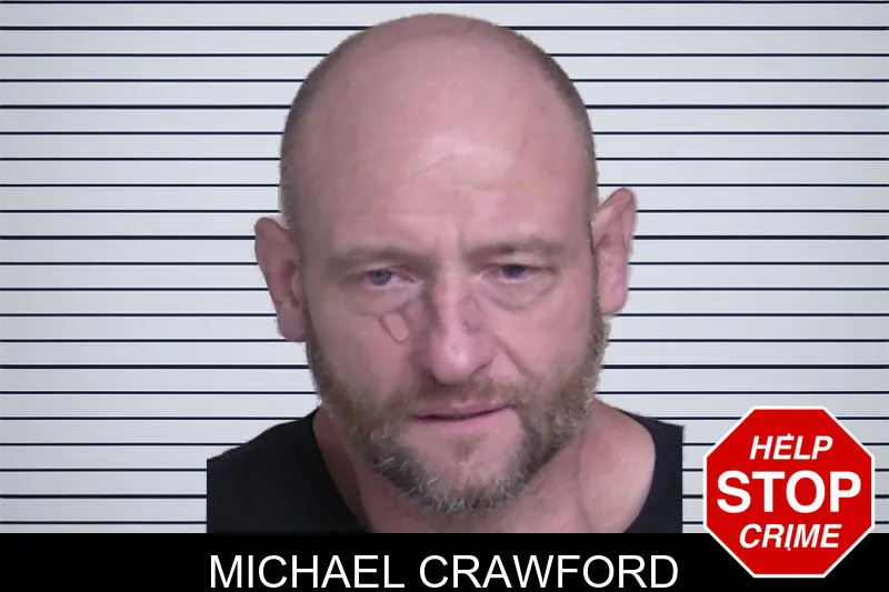 Michael Crawford mugshot