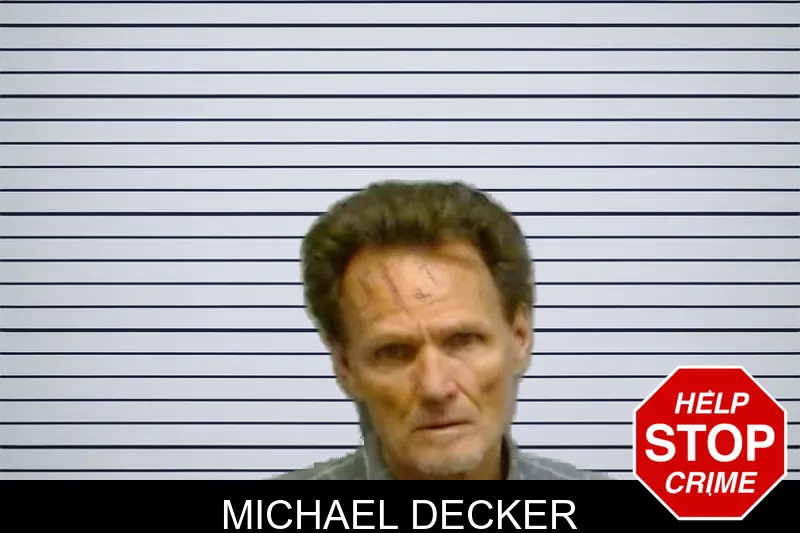 Michael Decker mugshot