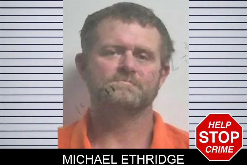 Michael Ethridge mugshot