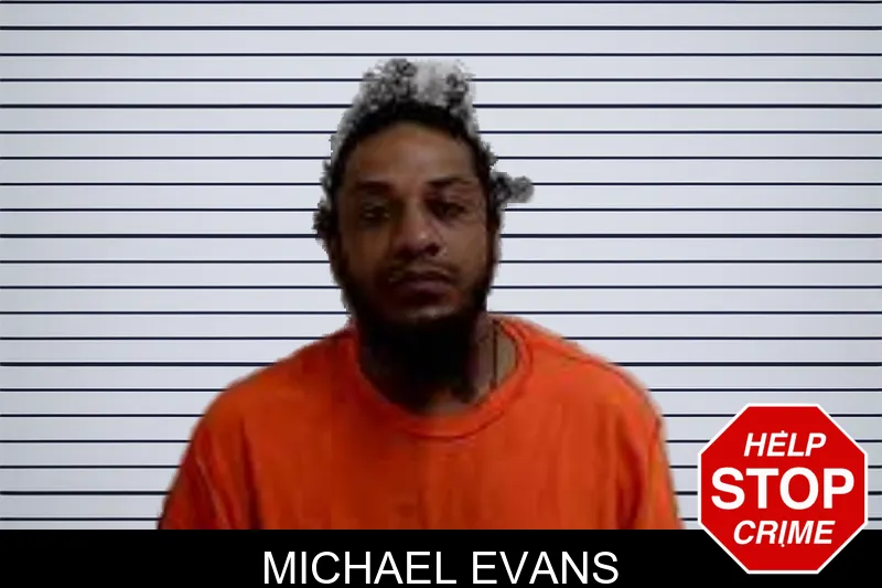 Michael Evans mugshot