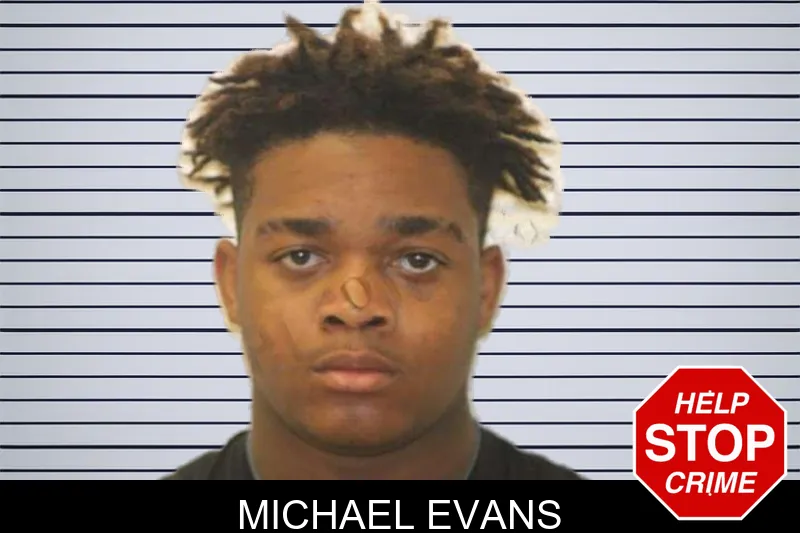 Michael Evans mugshot