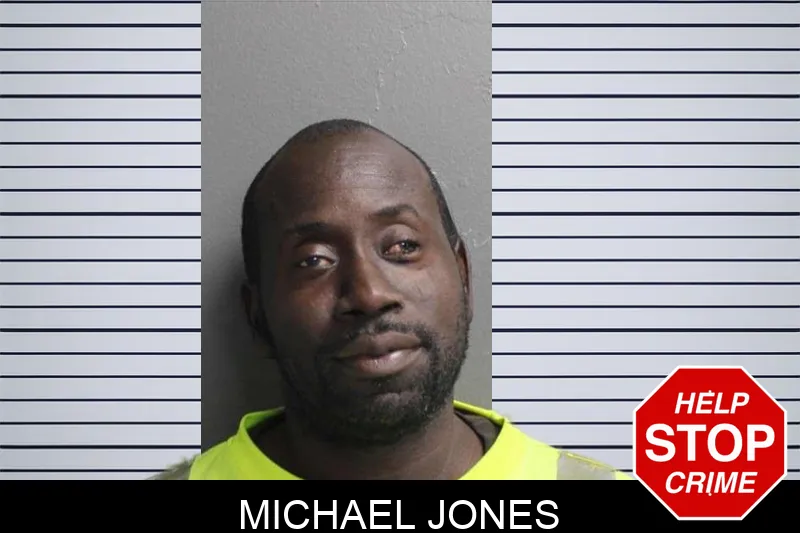 Michael Jones mugshot