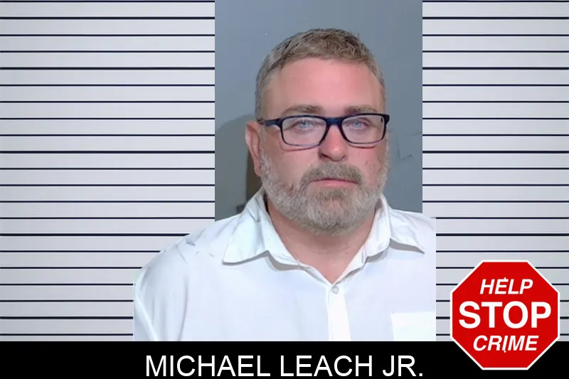 Michael Leach Jr. mugshot