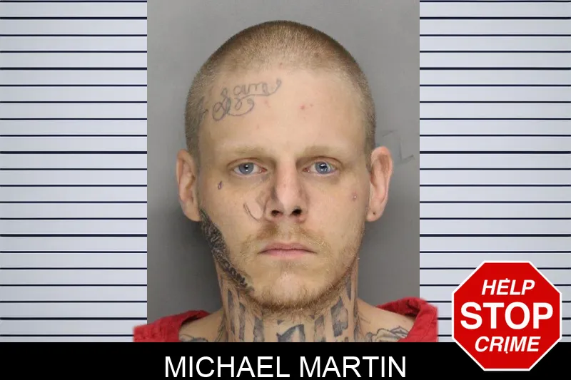 Michael Martin mugshot