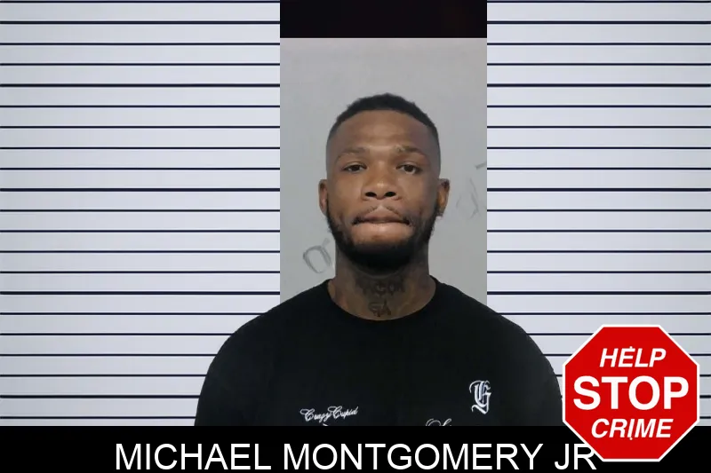 Michael Montgomery Jr mugshot