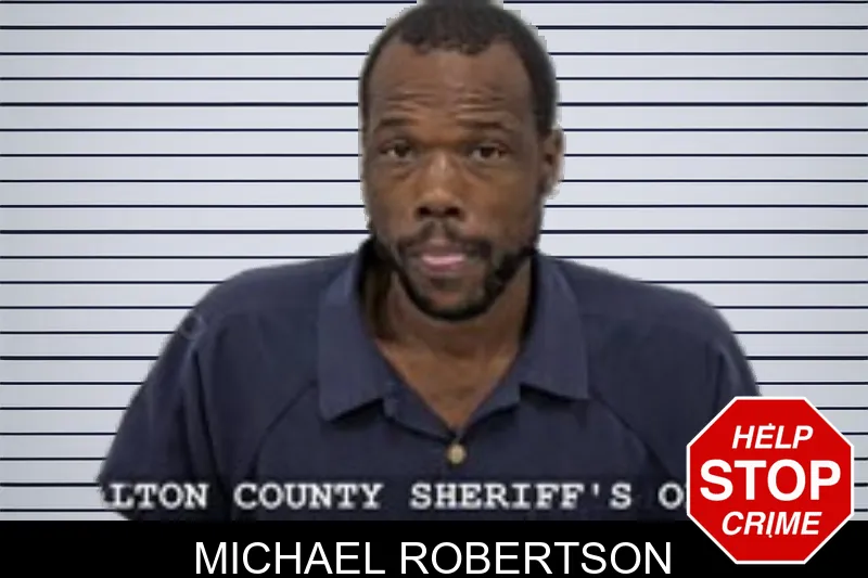 Michael Robertson mugshot
