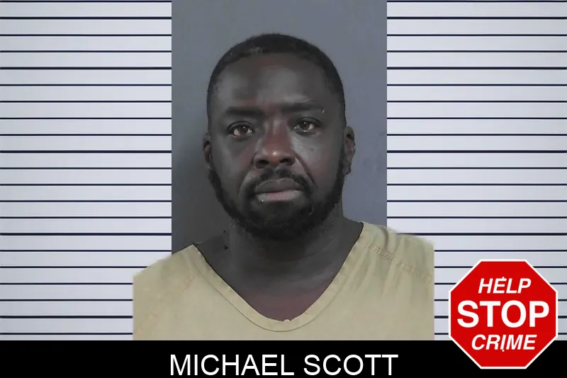 Michael Scott mugshot