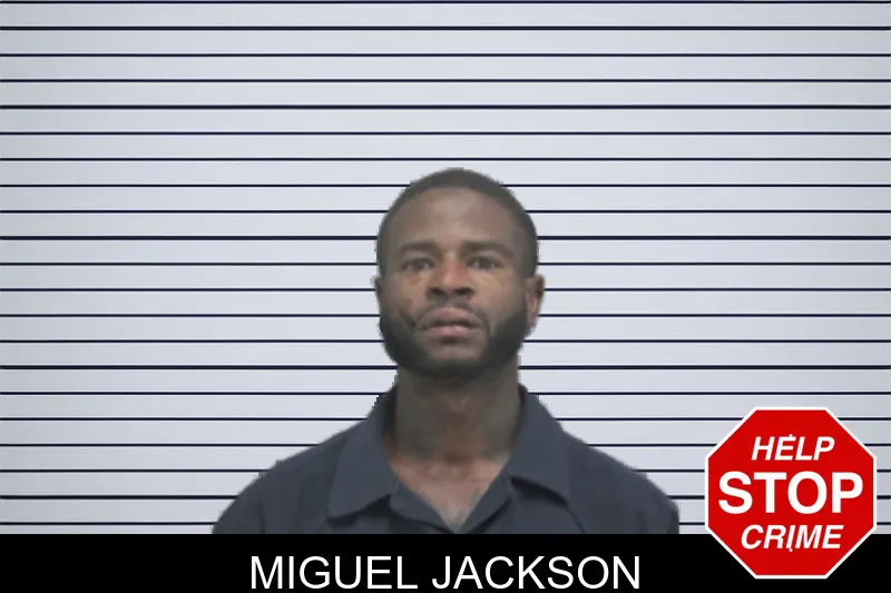 Miguel Jackson mugshot