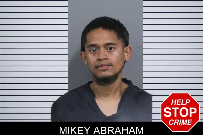 Mikey Abraham mugshot