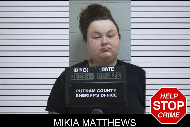 Mikia Matthews mugshot