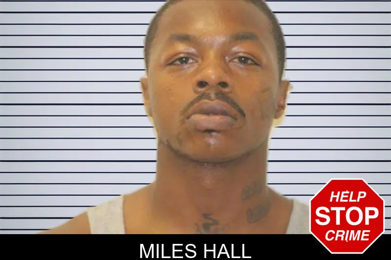 Miles Hall mugshot