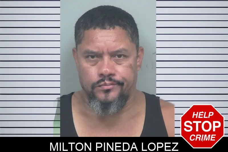 Milton Pineda Lopez mugshot