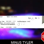 Minus Tyler mugshot