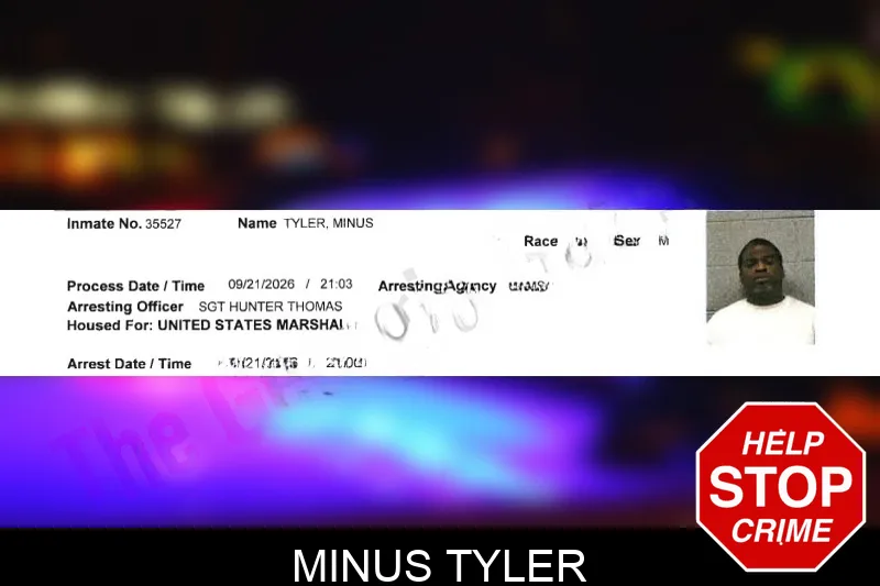 Minus Tyler mugshot – Ware County , Georgia Minus Tyler mugshot