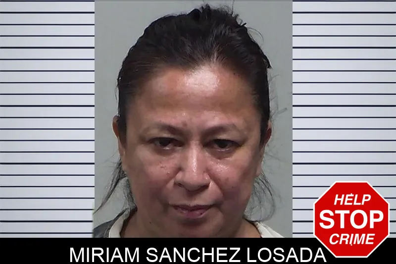 Miriam Sanchez Losada mugshot