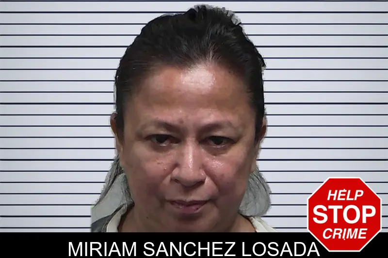 Miriam Sanchez Losada mugshot