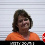 Misty Downs mugshot – Pierce County , Georgia Misty Downs mugshot
