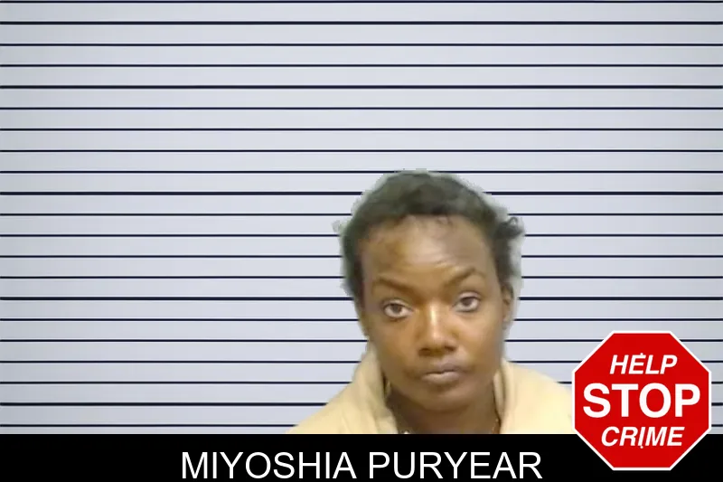 Miyoshia Puryear mugshot – Fulton County , Georgia Miyoshia Puryear mugshot