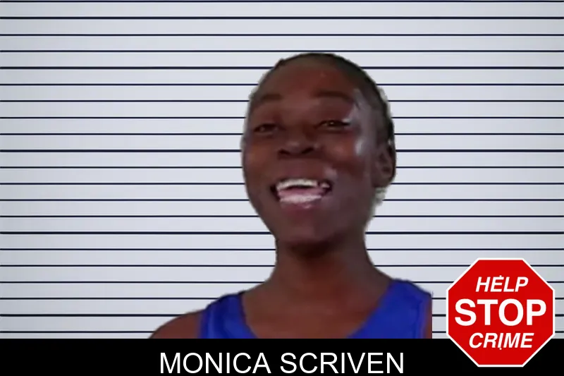 Monica Scriven mugshot