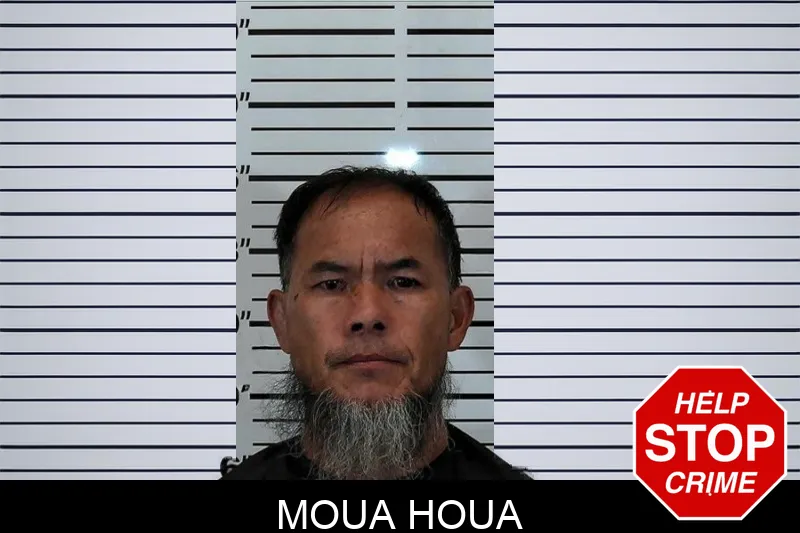 Moua Houa mugshot – Hart County , Georgia Moua Houa mugshot