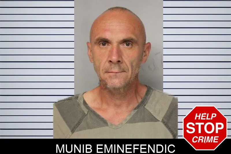 Munib Eminefendic mugshot