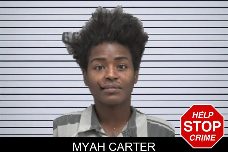 Myah Carter mugshot