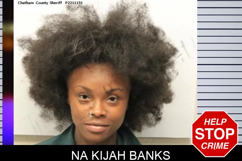 Na Kijah Banks mugshot – Chatham County , Georgia Na Kijah Banks mugshot
