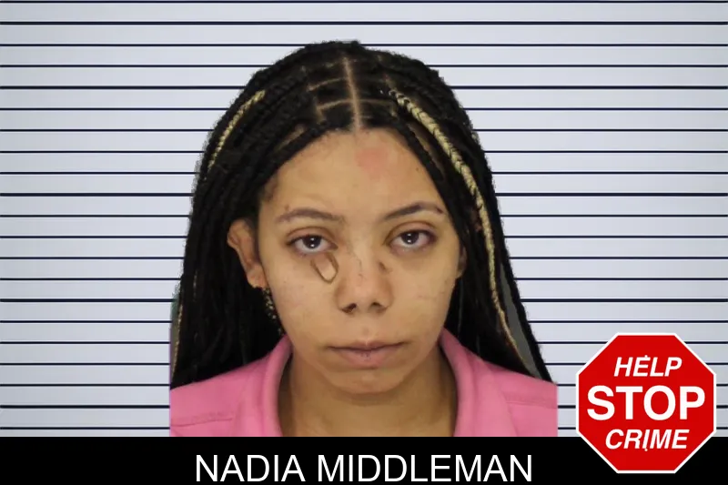 Nadia Middleman mugshot – Cobb County , Georgia Nadia Middleman mugshot