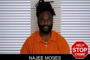 Najee Moses mugshot