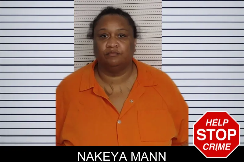 Nakeya Mann mugshot