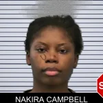 Nakira Campbell mugshot – Ware County , Georgia Nakira Campbell mugshot