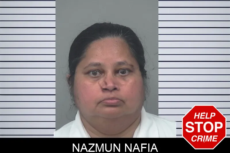 Nazmun Nafia mugshot – Gwinnett County , Georgia Nazmun Nafia mugshot