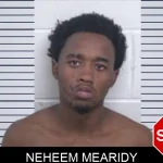 Neheem Mearidy mugshot