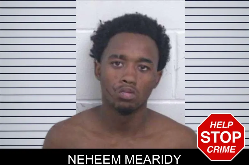 Neheem Mearidy mugshot
