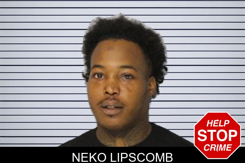Neko Lipscomb mugshot