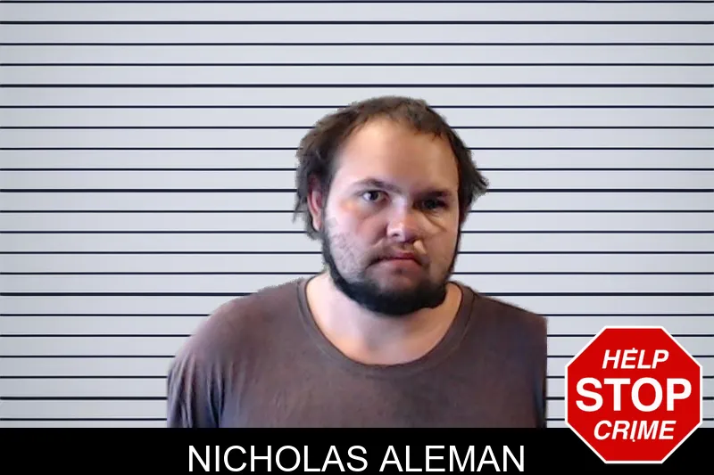 Nicholas Aleman mugshot