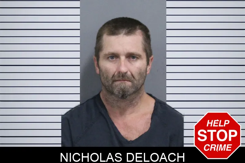 Nicholas Deloach mugshot